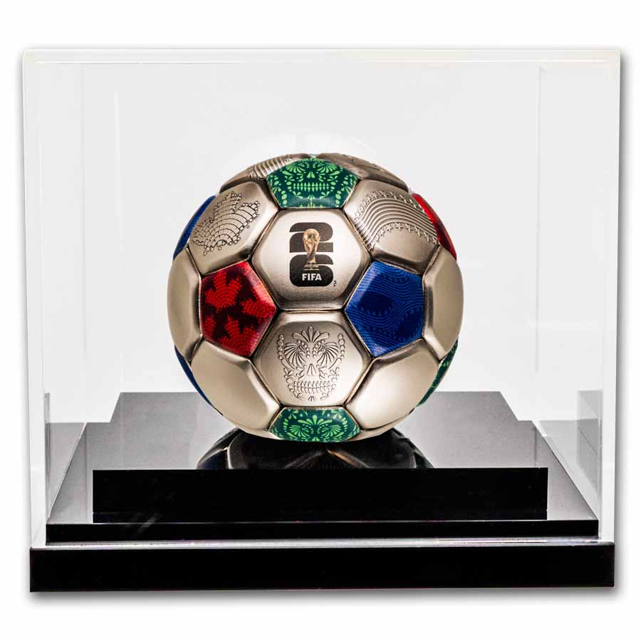 2026 Solomon Islands 3 oz Silver FIFA World Cup™ Ball Shaped Coin